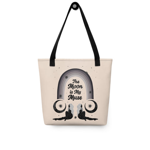 The Moon is My Muse Tote Bag | Goddess Provisions
