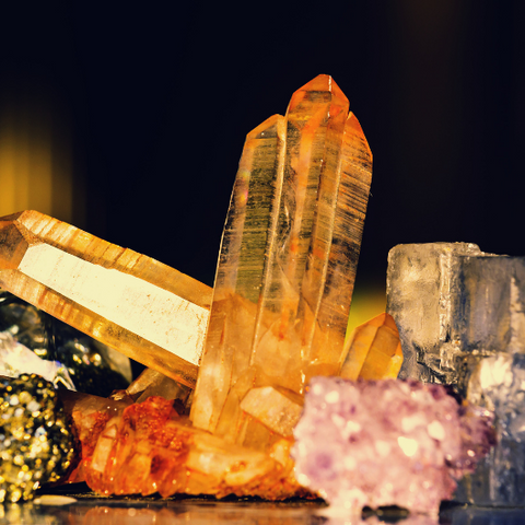 A Crystal Recipe for Gridding Your Sacred Space by Goddess Provisions