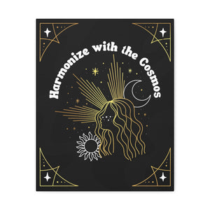 Harmonize With the Cosmos Canvas Gallery Wraps | Goddess Provisions