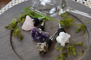 Gemstone Bottle Stoppers | Green Ares