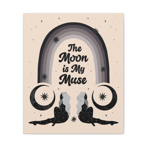 The Moon is My Muse Canvas Gallery Wraps | Goddess Provisions