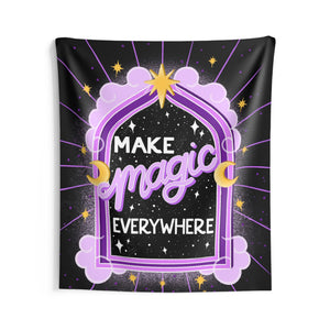 Make Magic Everywhere Tapestry | Goddess Provisions