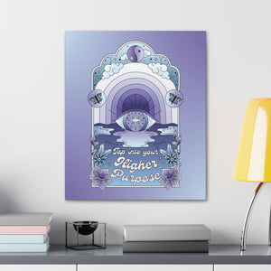 Tap Into Your Higher Purpose Canvas Gallery Wraps | Goddess Provisions