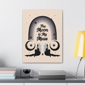 The Moon is My Muse Canvas Gallery Wraps | Goddess Provisions
