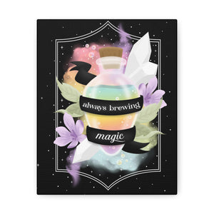 Always Brewing Magic Canvas Gallery Wraps | Goddess Provisions