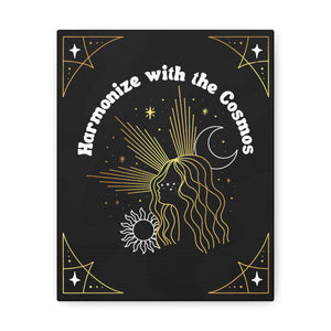 Harmonize With the Cosmos Canvas Gallery Wraps | Goddess Provisions