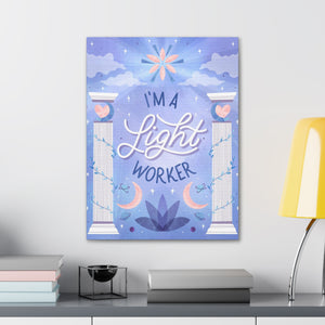 I'm a Light Worker Canvas Gallery Wraps | Goddess Provisions