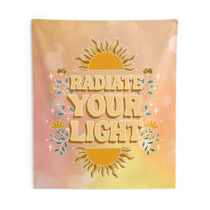 Radiate Your Light Tapestry | Goddess Provisions