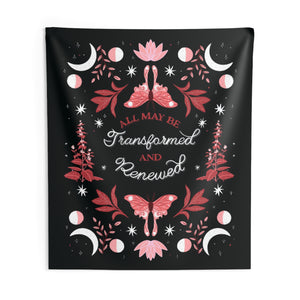 All May Be Transformed & Renewed Tapestry | Goddess Provisions