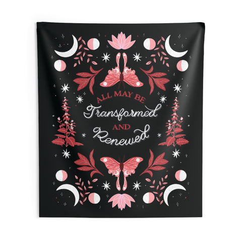 All May Be Transformed & Renewed Tapestry | Goddess Provisions