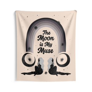 The Moon is My Muse Tapestry | Goddess Provisions
