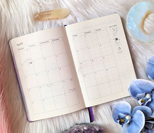 2024 Moon Wisdom Planner available at| Goddess Provisions
