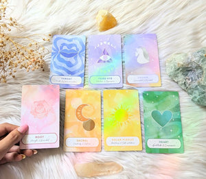 Chakra Oracle Trading Cards by Goddess Provisions