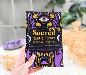 Sacred Rest & Reset Retreat Journal available at Goddess Provisions