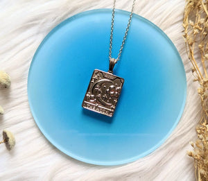 Tarot Moon Necklace available at Goddess Provisions