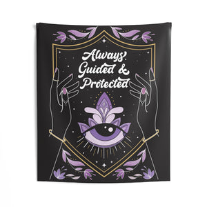 Always Guided & Protected Tapestry | Goddess Provisions