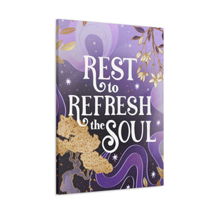Rest to Refresh the Soul Canvas Gallery Wraps | Goddess Provisions