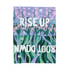 Rise Up Root Down Velveteen Plush Blanket | Goddess Provisions