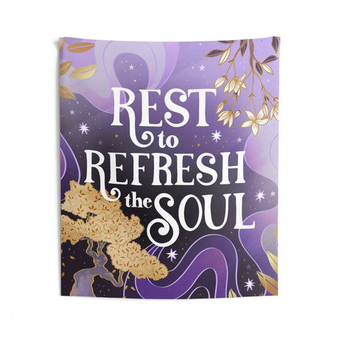 Rest to Refresh the Soul Tapestry | Goddess Provisions