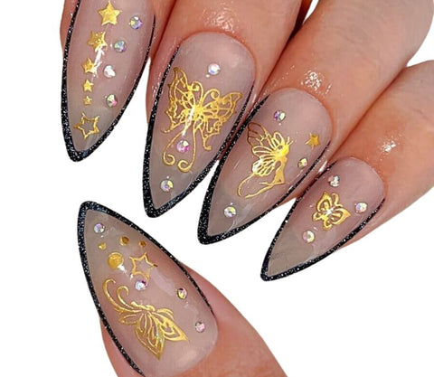 Butterfly Fairy Press On Nails Set