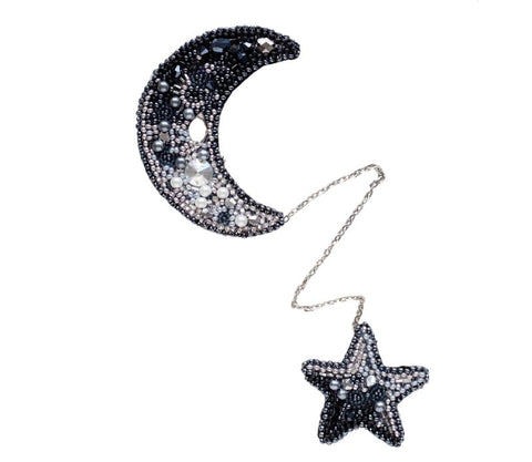 Celestial Patch Beaded Embroidery Kit