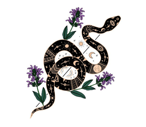 Cosmic Serpent Sticker