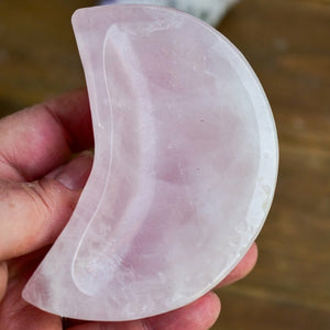 Rose Quartz Crystal Bowls | Pink Corydalis
