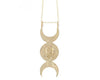 Brass Venus Goddess Pendant