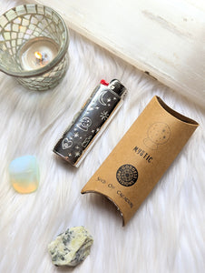 Silver-Plated Brass Ritual Lighter Cases | Goddess Provisions