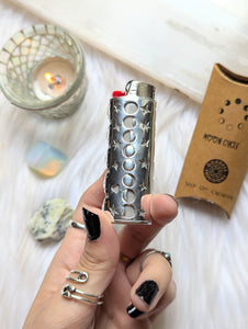 Silver-Plated Brass Ritual Lighter Cases | Goddess Provisions