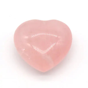 Rose Quartz Puffy Hearts