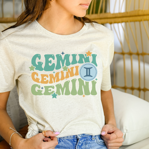 Retro Gemini Graphic Tee