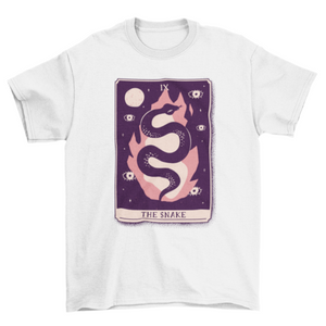The Snake Tarot Card T-Shirt