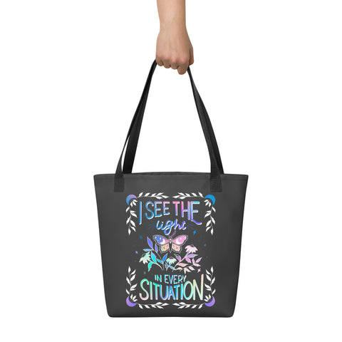 I See the Light in Every Situation Tote Bag | Goddess Provisions
