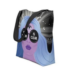 My Vision is Clear Tote Bag | Goddess Provisions