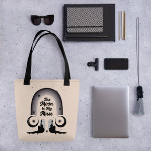 The Moon is My Muse Tote Bag | Goddess Provisions