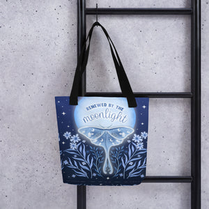Renewed By The Moonlight Tote Bag | Goddess Provisions
