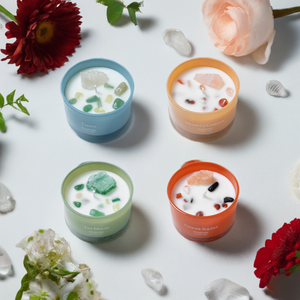 4-Pack of Mini Spring Candles