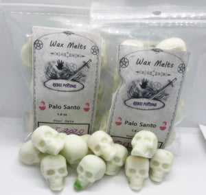 Palo Santo Mini Skull Wax Melts