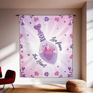 Life From the Heart Tapestry