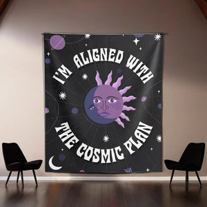 I'm Aligned With the Cosmic Plan Tapestry | Goddess Provisions