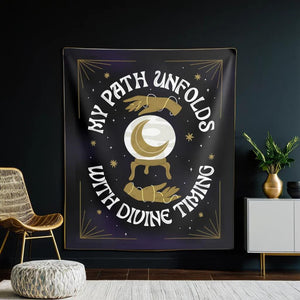My Path Unfolds With Divine Timing Tapestry | Goddess Provisions
