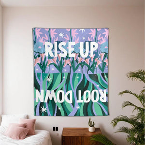 Rise Up Root Down Tapestry | Goddess Provisions