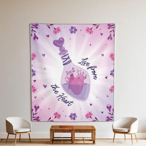 Life From the Heart Tapestry