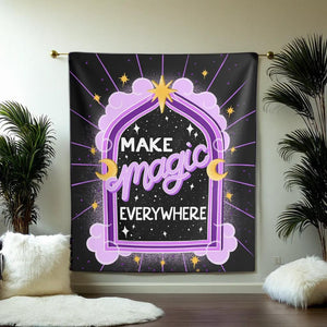 Make Magic Everywhere Tapestry | Goddess Provisions