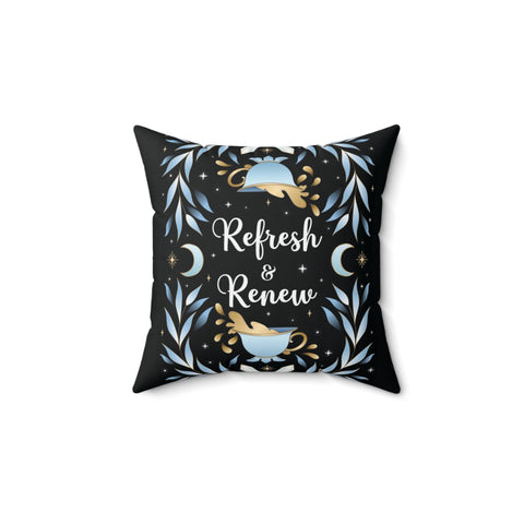 Refresh & Renew Vegan Suede Pillow | Goddess Provisions