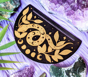 Celestial Serpent Oracle Card Holder available at Goddess Provisions