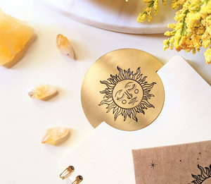Solar Radiance Bookmark by Goddess Provisions