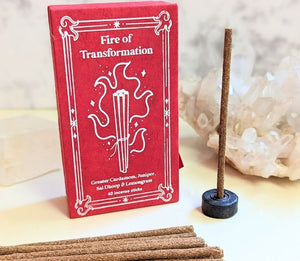 Fire of Transformation Short Stick Incense by Stupa Incense available at Goddess Provisions