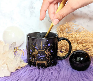 Mystic Messages Heat Changing Mug available at Goddess Provisions